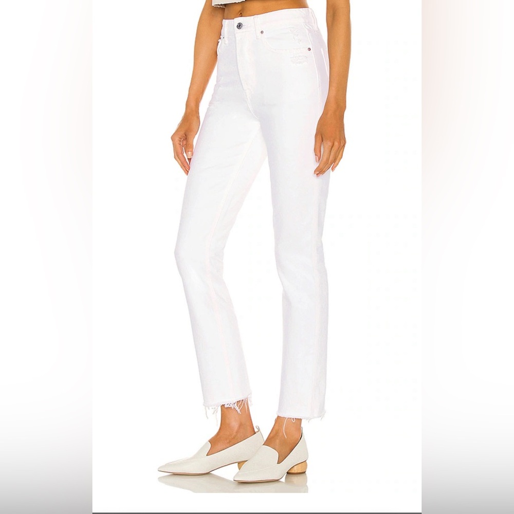GRLFRND white jeans